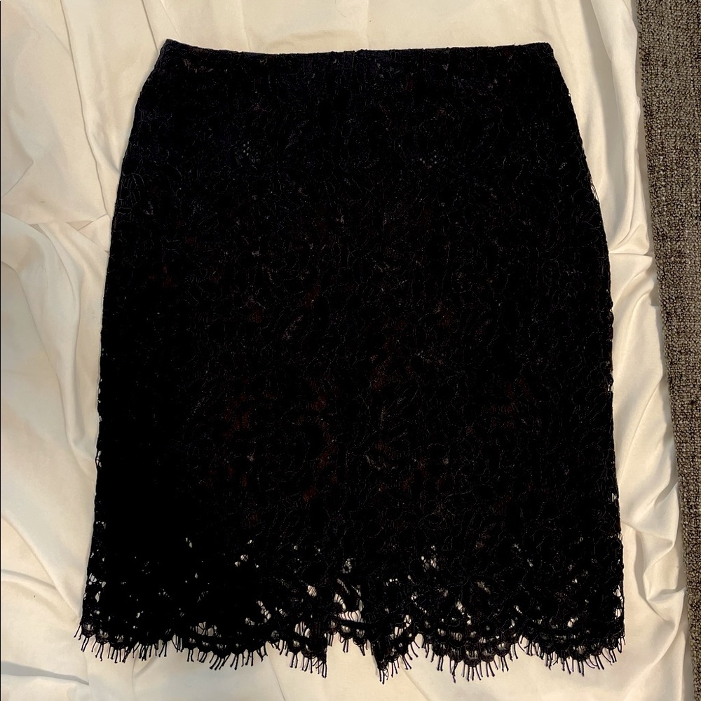 Banana Republic Lace Pencil Skirt